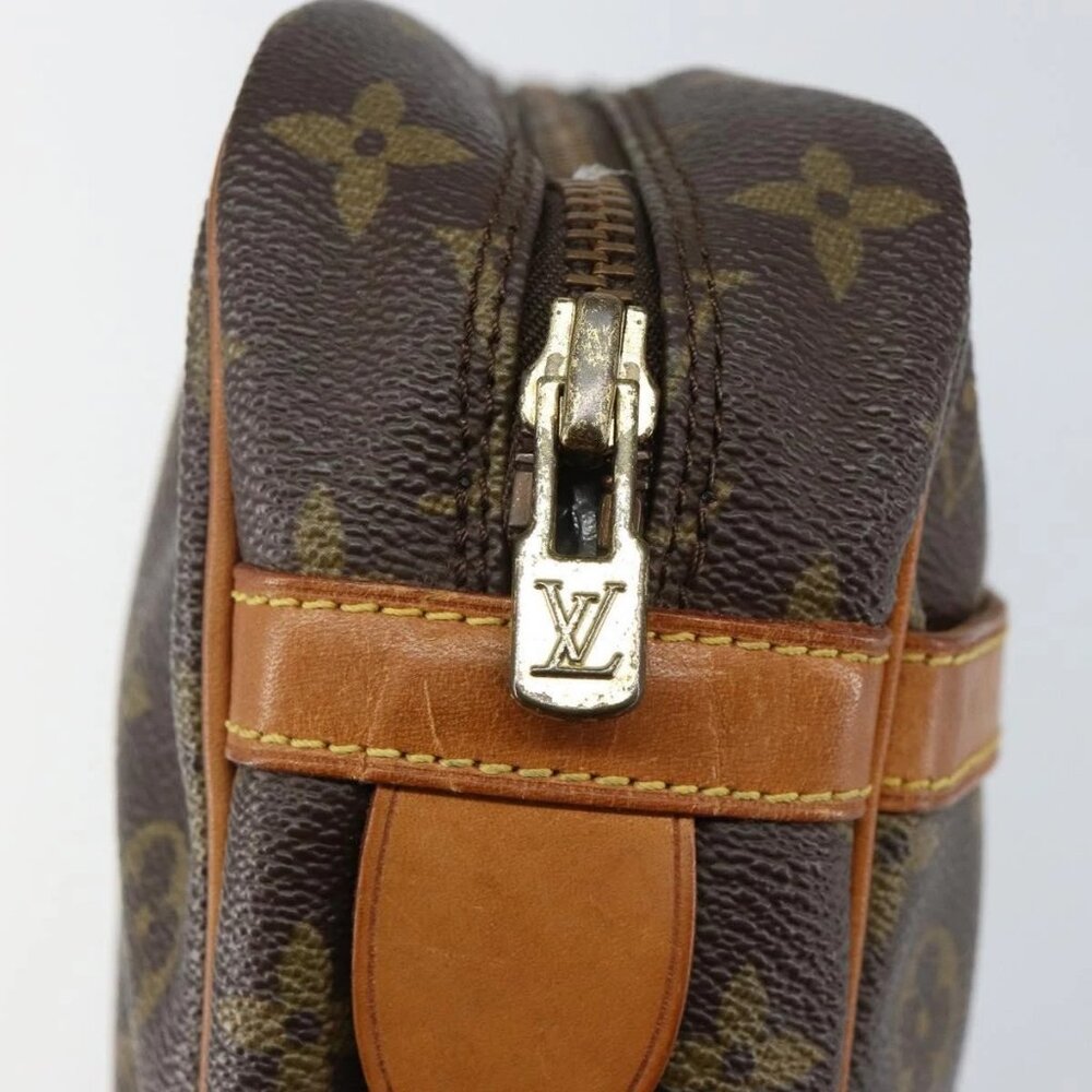 LOUIS VUITTON Monogram Compiegne 28 Clutch Bag M51845 LV Auth th6336 - Picture 9 of 16